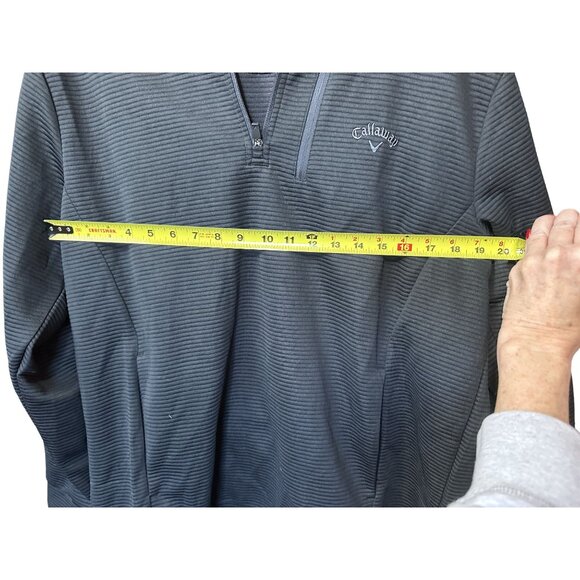 Callaway Mens Half-Zip Pullover Sweatshirt Size L - Picture 5 of 5